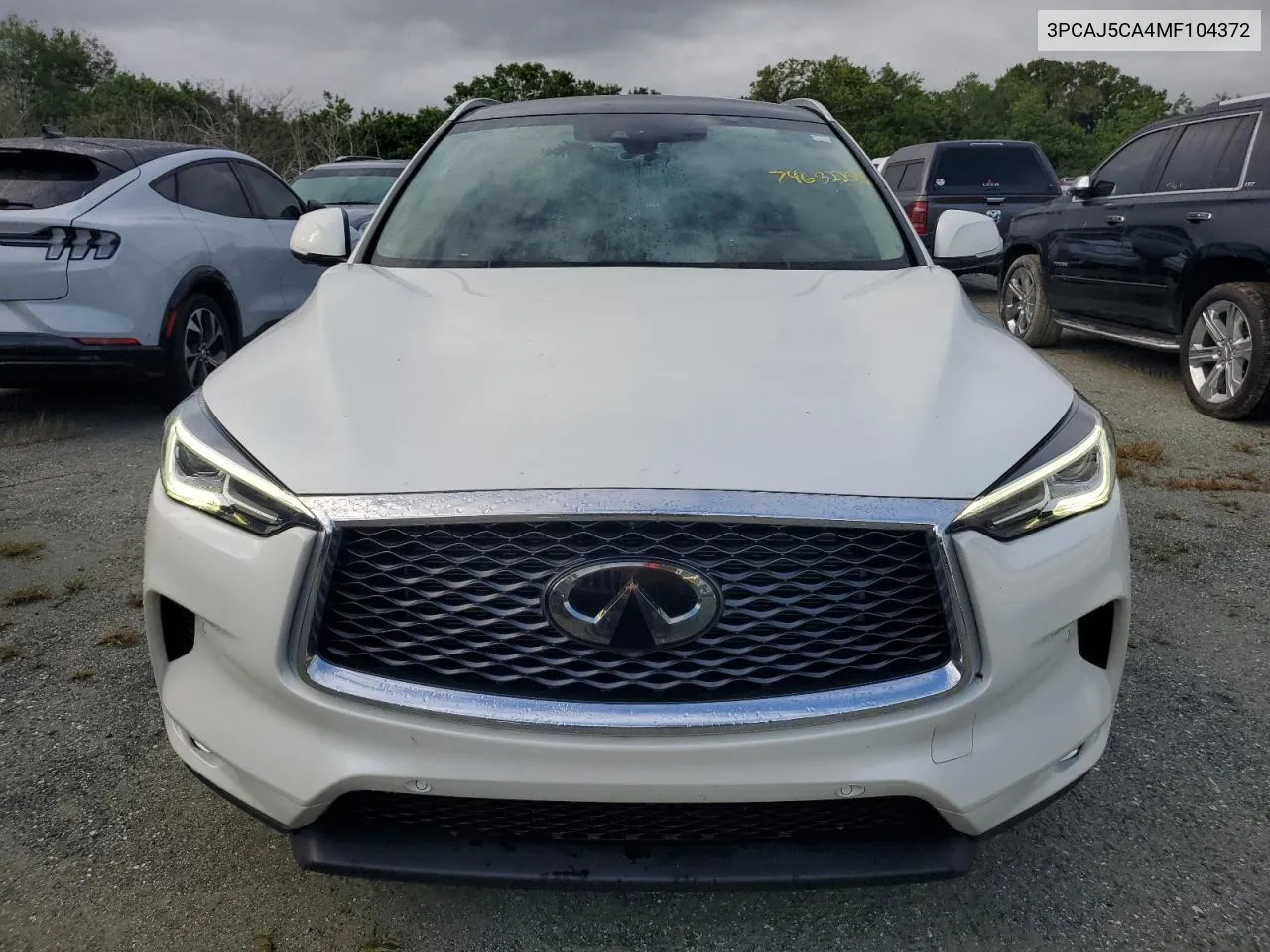 3PCAJ5CA4MF104372 2021 Infiniti Qx50 Essential