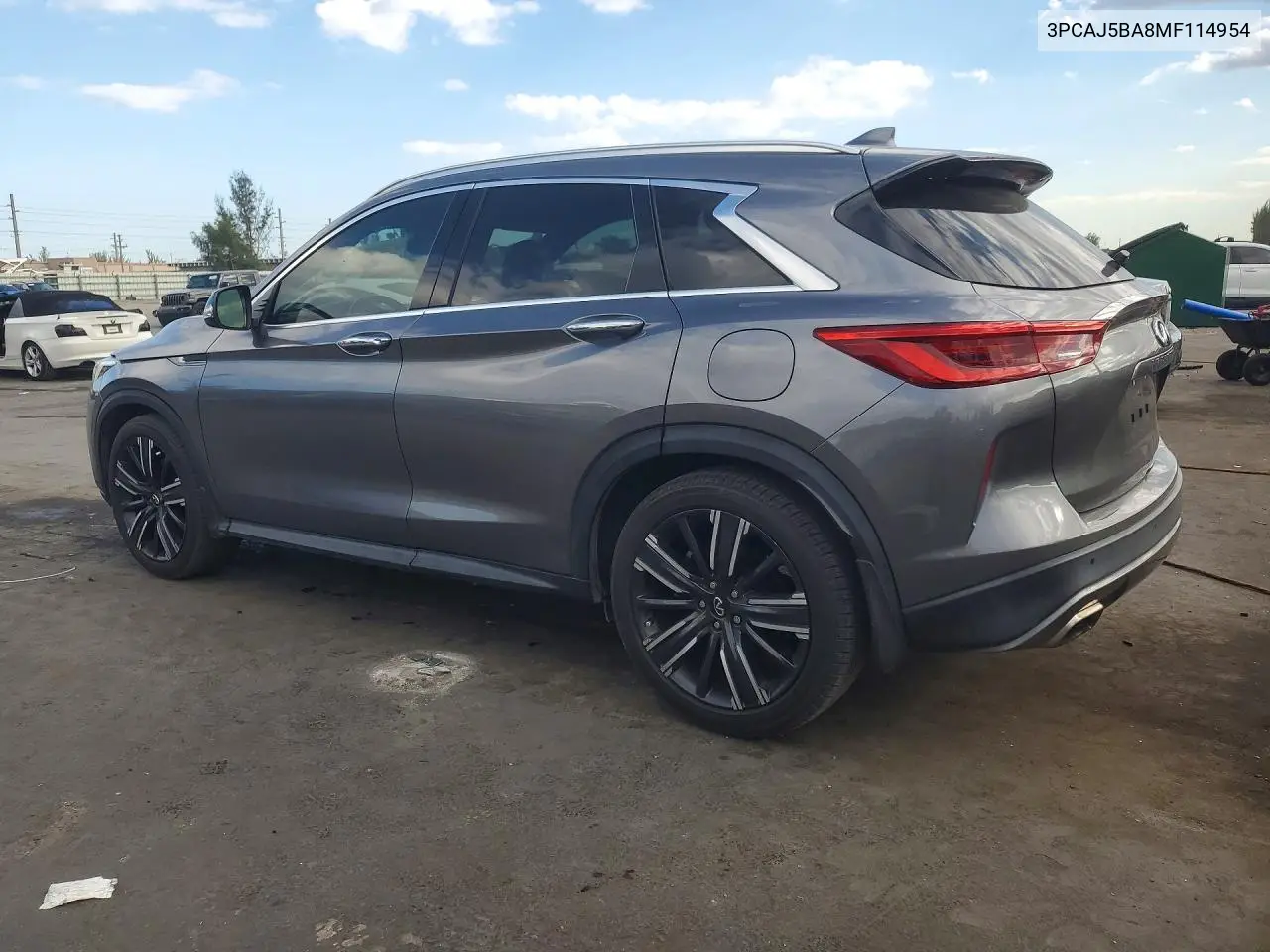 3PCAJ5BA8MF114954 2021 Infiniti Qx50 Luxe