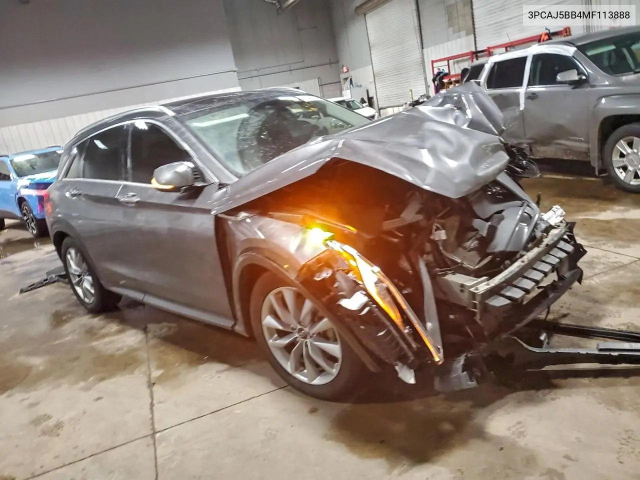 3PCAJ5BB4MF113888 2021 Infiniti Qx50 Luxe