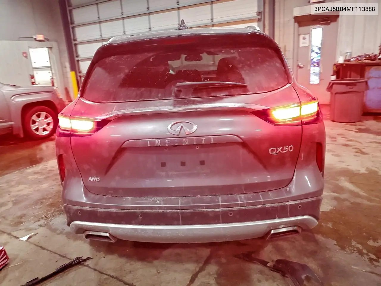 3PCAJ5BB4MF113888 2021 Infiniti Qx50 Luxe
