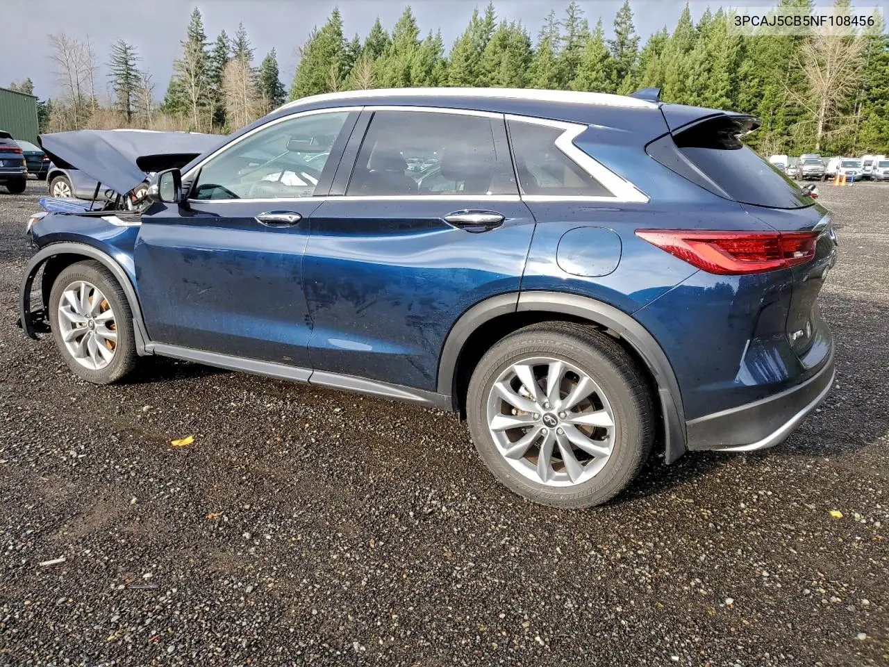 3PCAJ5CB5NF108456 2022 Infiniti Qx50 Essential