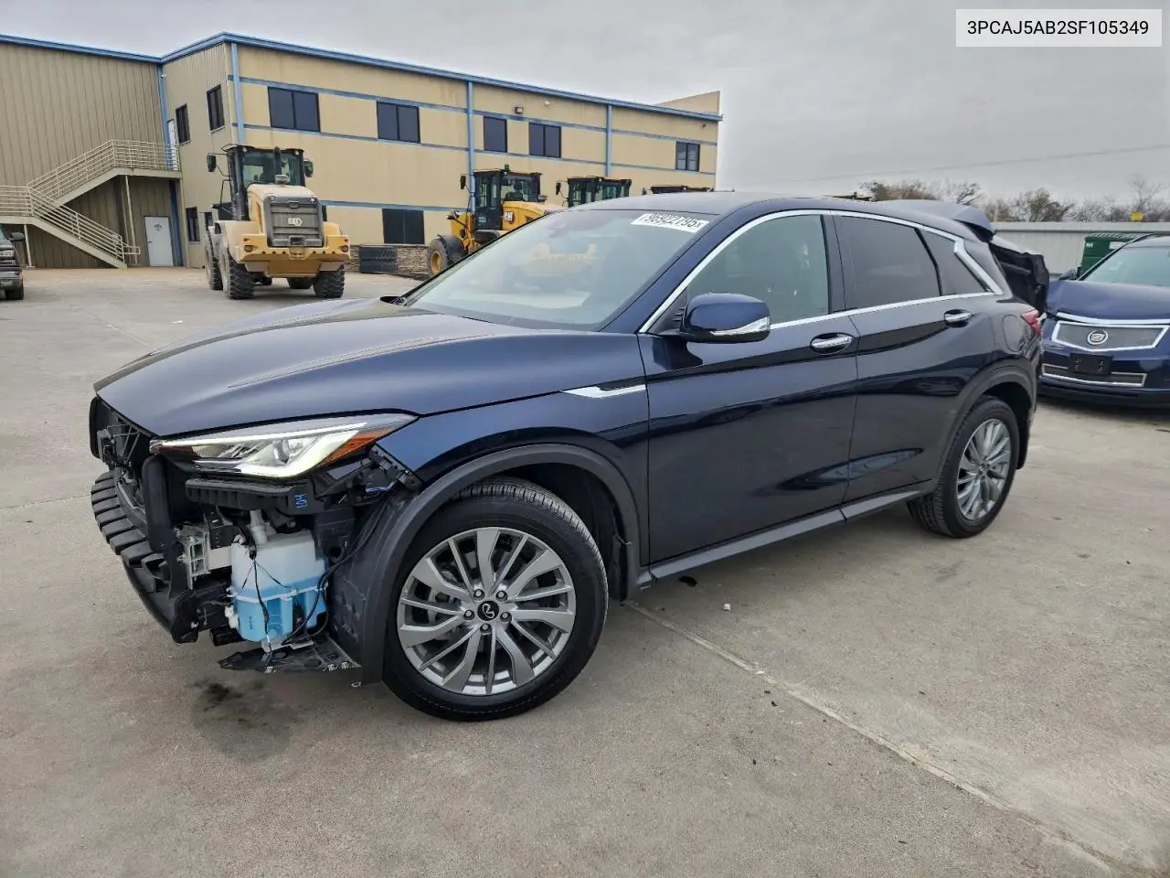 3PCAJ5AB2SF105349 2025 Infiniti Qx50 Pure