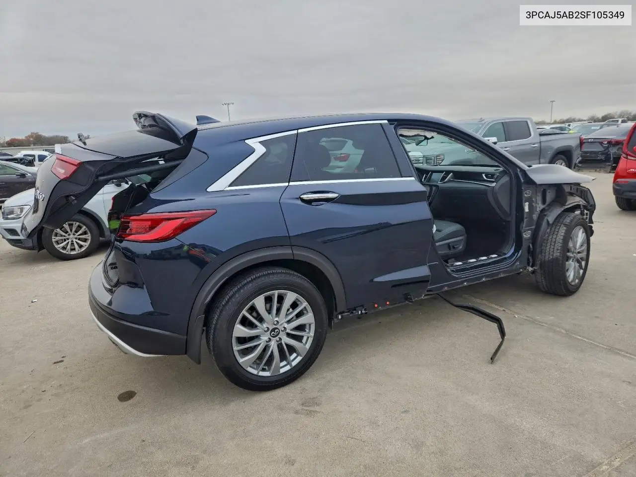 3PCAJ5AB2SF105349 2025 Infiniti Qx50 Pure