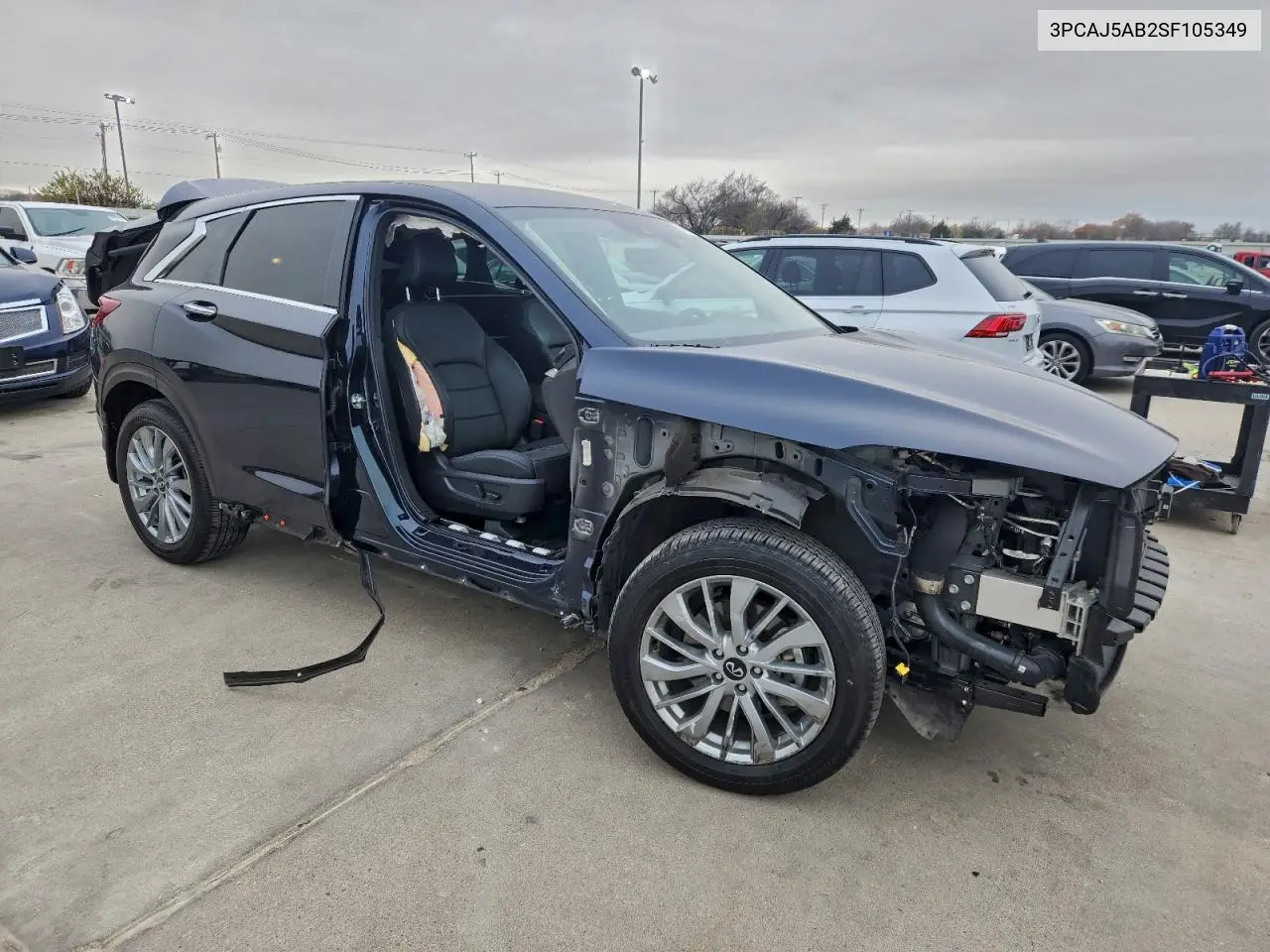 3PCAJ5AB2SF105349 2025 Infiniti Qx50 Pure