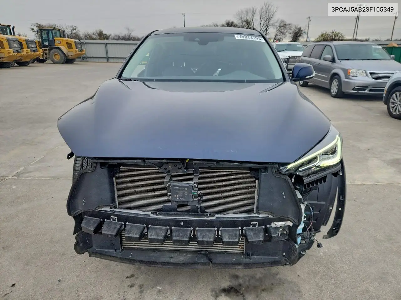 3PCAJ5AB2SF105349 2025 Infiniti Qx50 Pure
