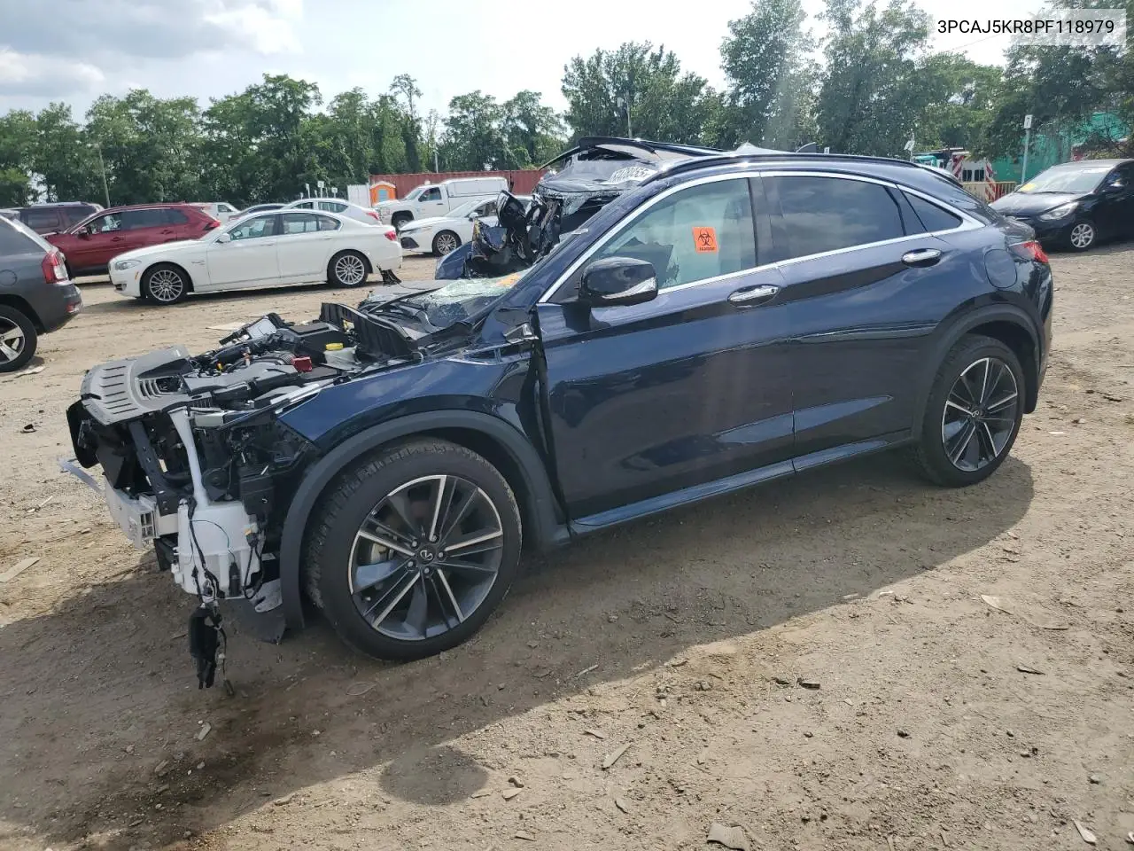 3PCAJ5KR8PF118979 2023 Infiniti Qx55 Essential