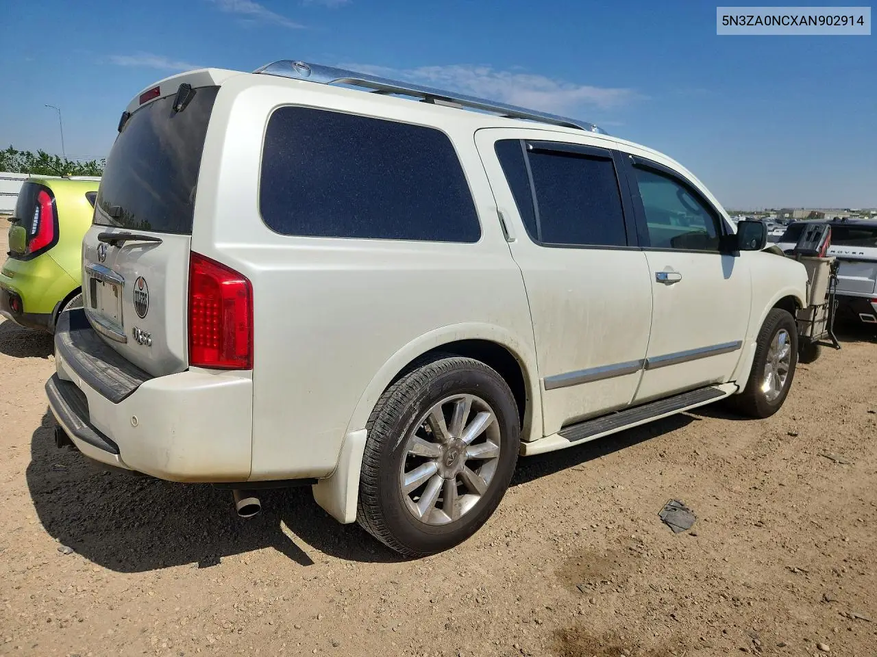 2010 Infiniti Qx56 Base VIN: 5N3ZA0NCXAN902914 Lot: 55248816