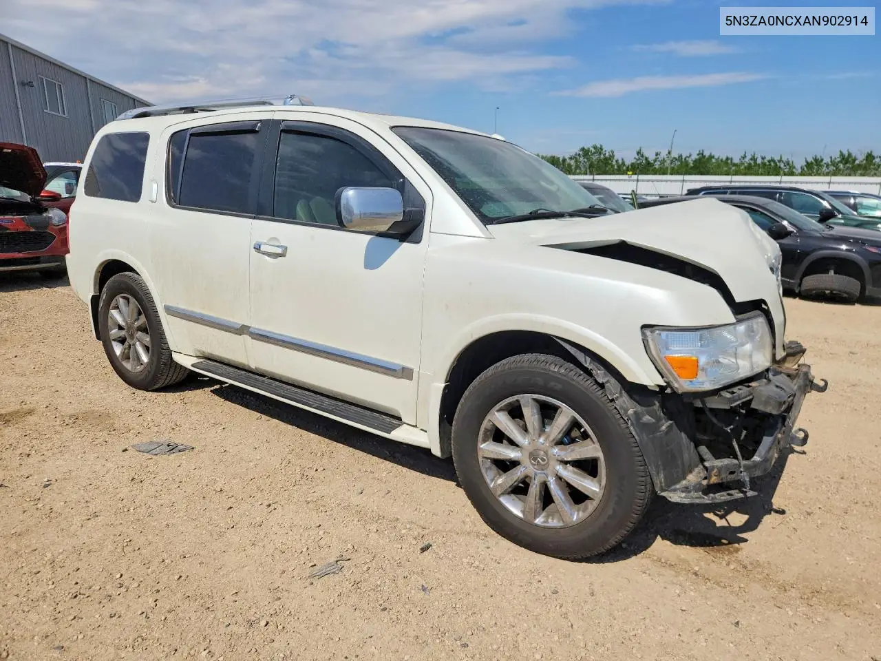 2010 Infiniti Qx56 Base VIN: 5N3ZA0NCXAN902914 Lot: 55248816