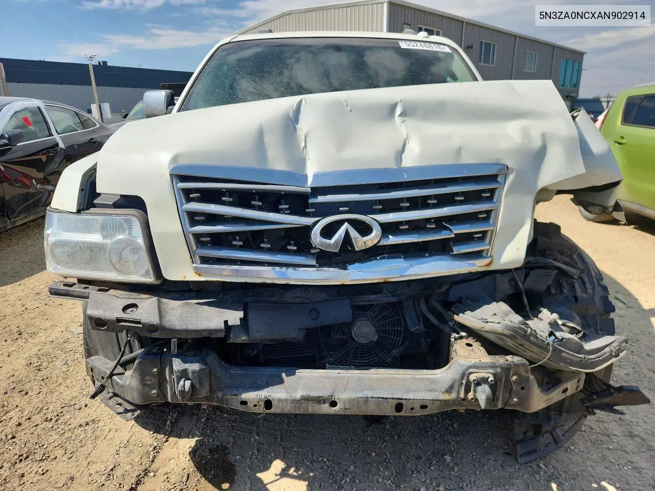 2010 Infiniti Qx56 Base VIN: 5N3ZA0NCXAN902914 Lot: 55248816