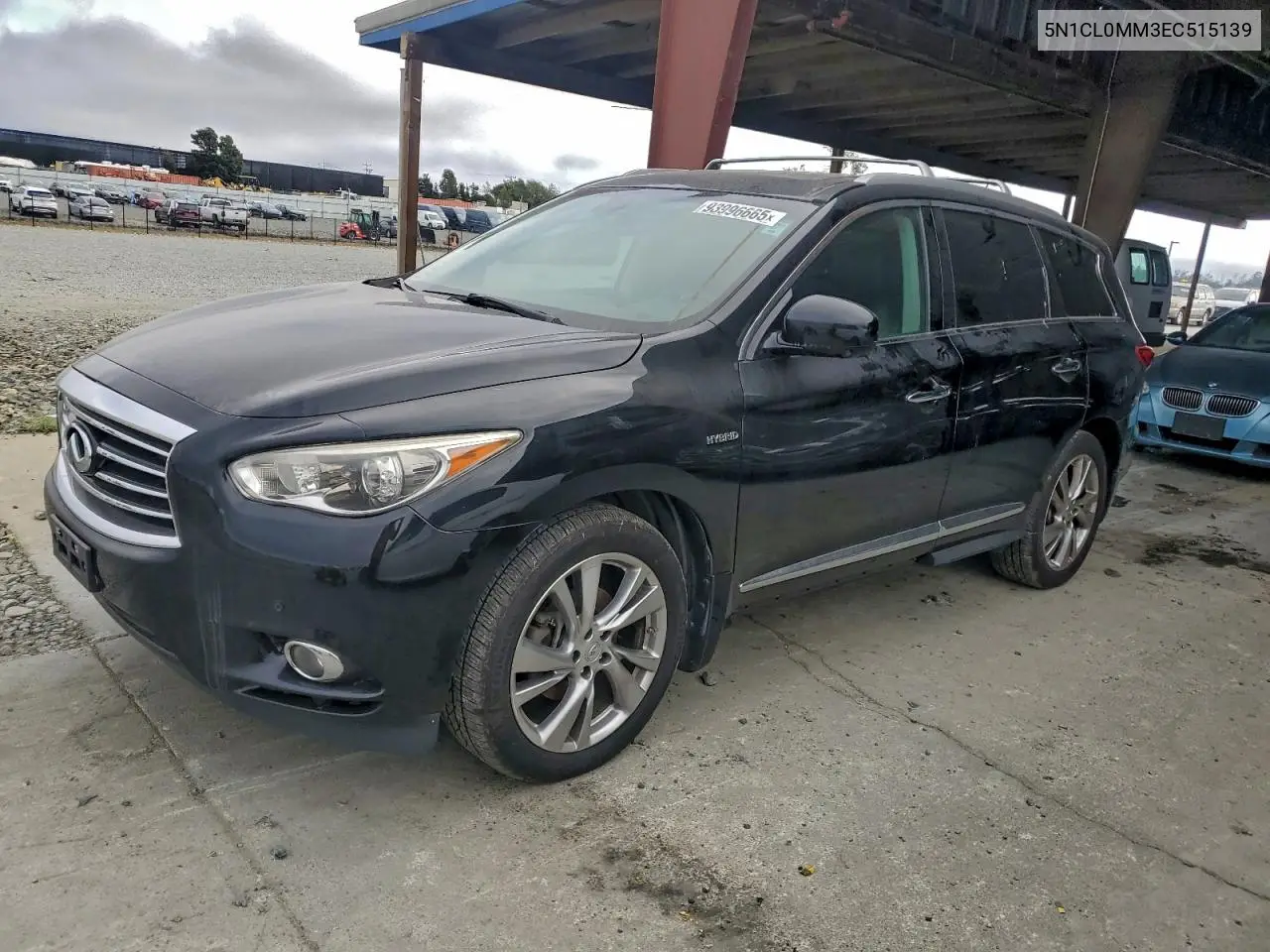 5N1CL0MM3EC515139 2014 Infiniti Qx60 Hybrid