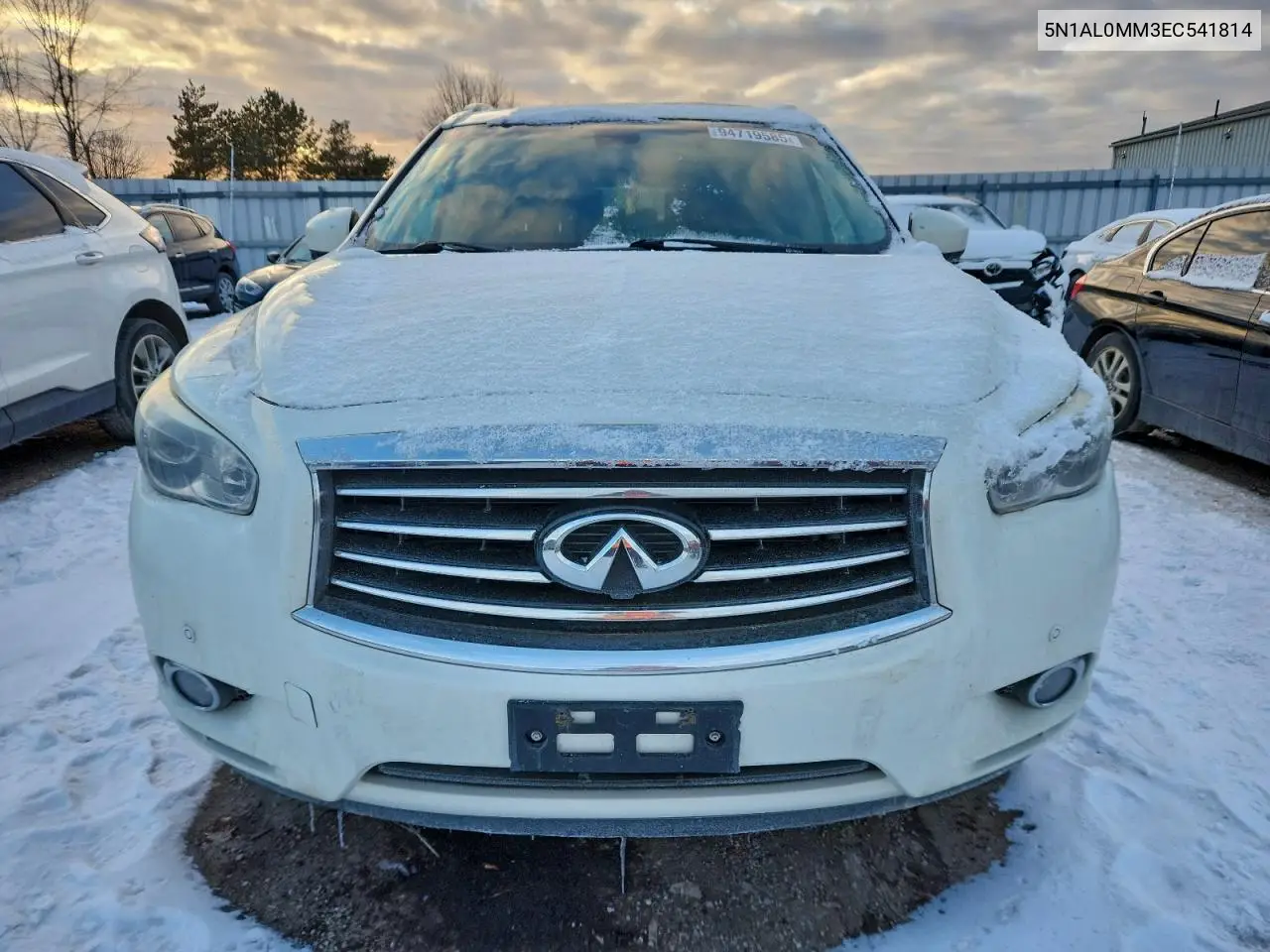5N1AL0MM3EC541814 2014 Infiniti Qx60