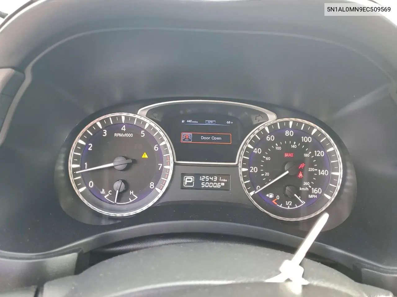 5N1AL0MN9EC509569 2014 Infiniti Qx60