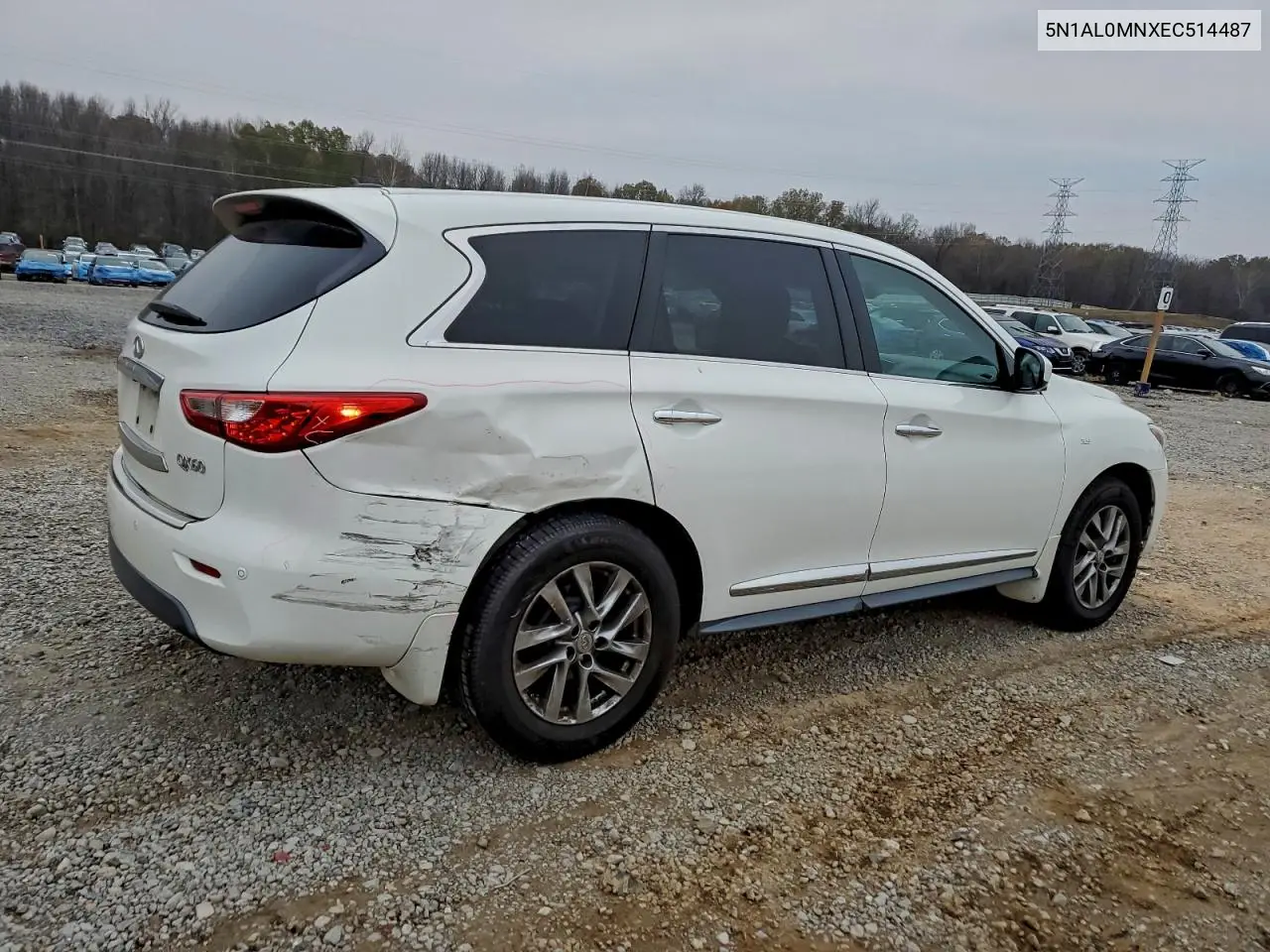 5N1AL0MNXEC514487 2014 Infiniti Qx60