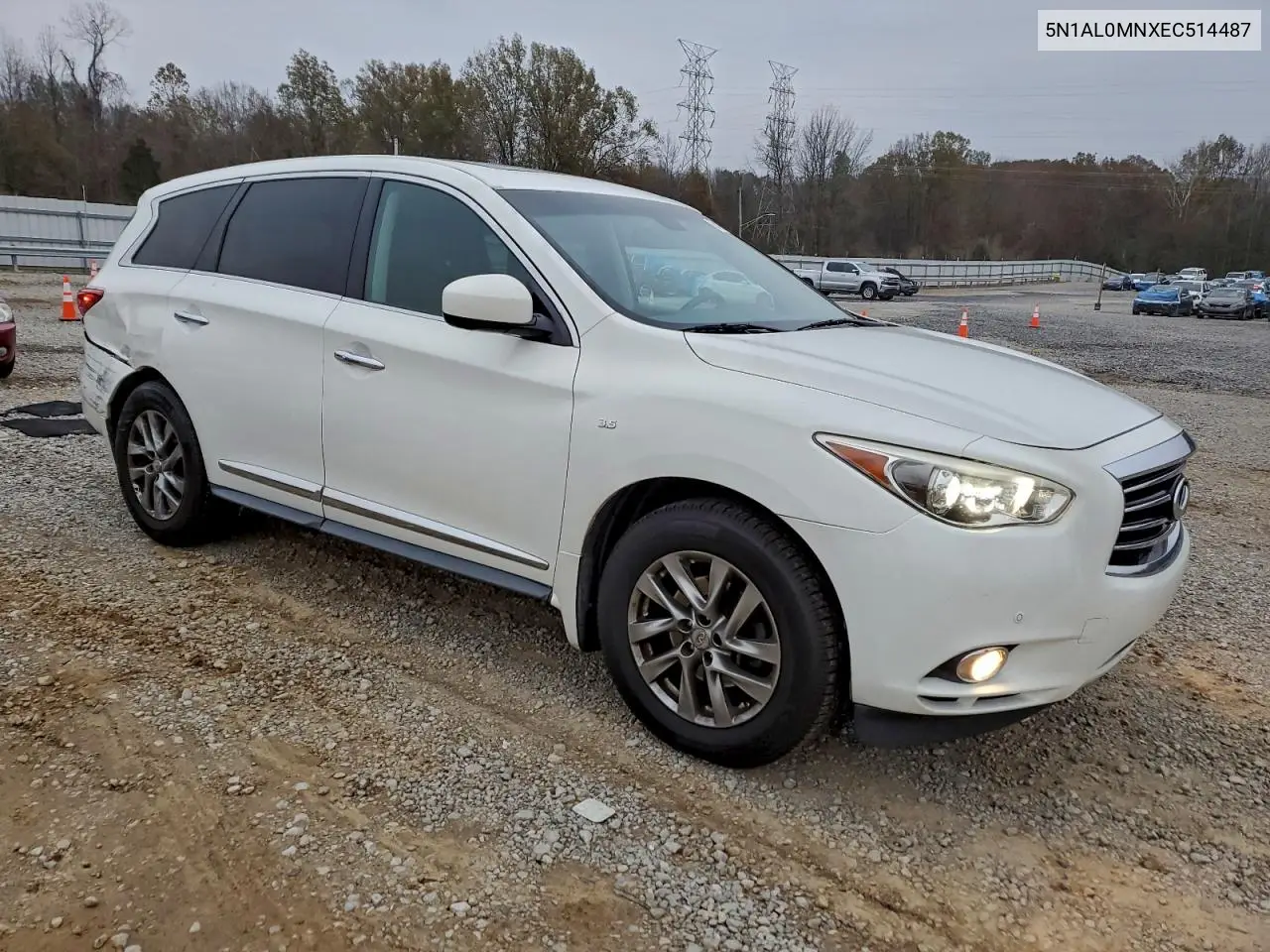 5N1AL0MNXEC514487 2014 Infiniti Qx60