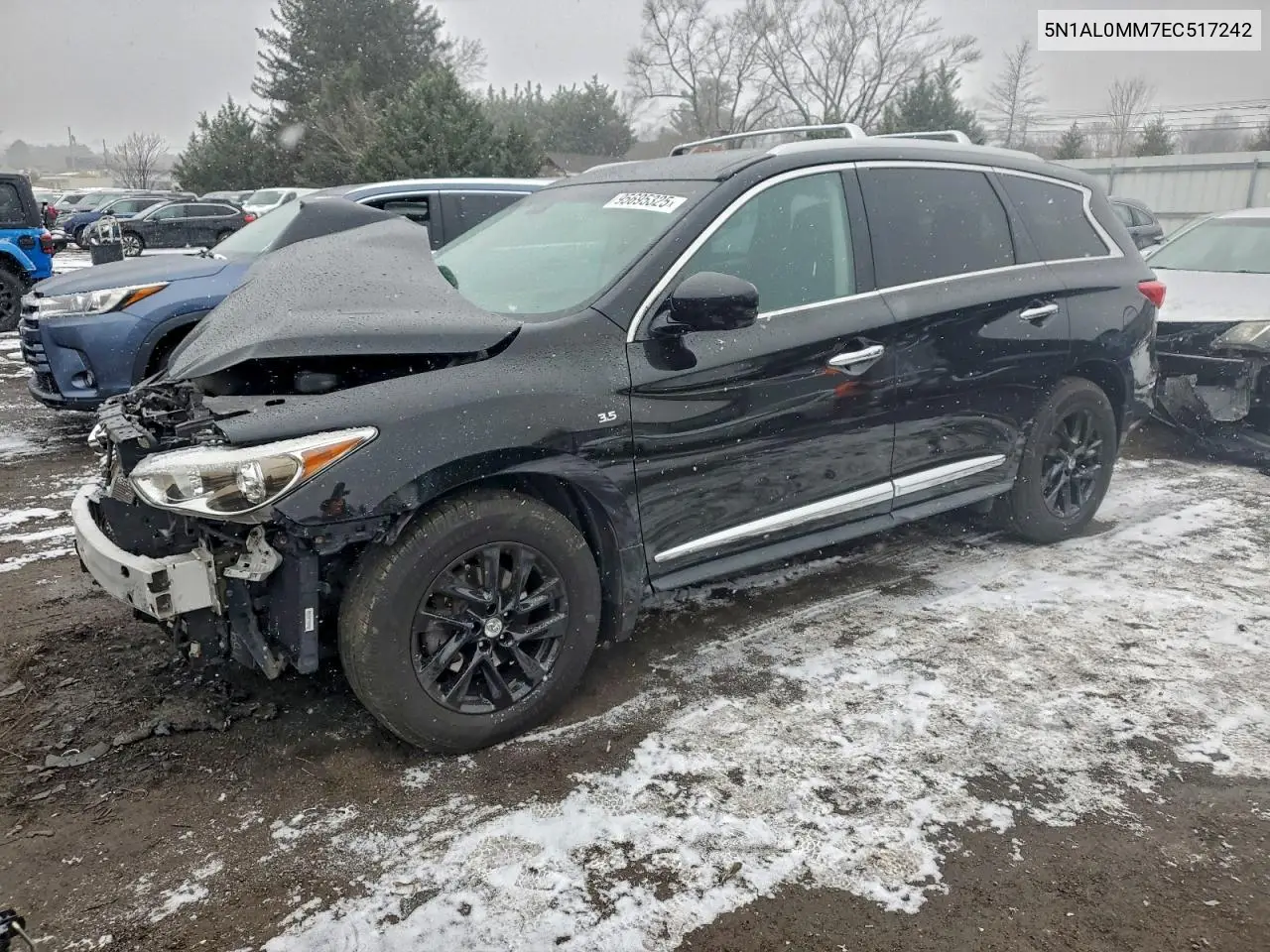 5N1AL0MM7EC517242 2014 Infiniti Qx60