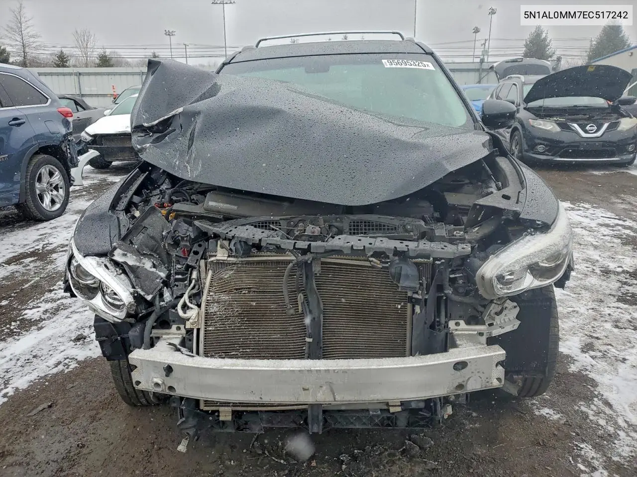 5N1AL0MM7EC517242 2014 Infiniti Qx60
