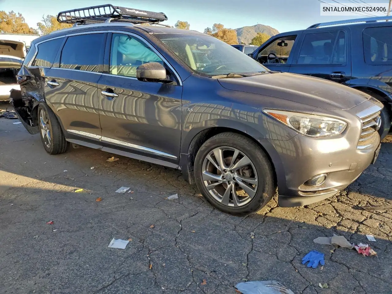 5N1AL0MNXEC524906 2014 Infiniti Qx60