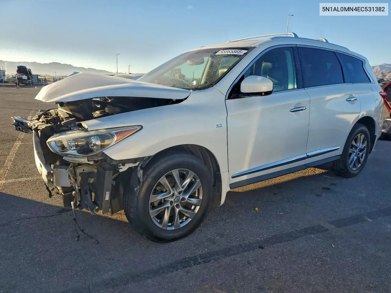 5N1AL0MN4EC531382 2014 Infiniti Qx60