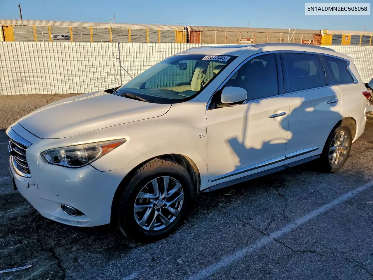 5N1AL0MN2EC506058 2014 Infiniti Qx60