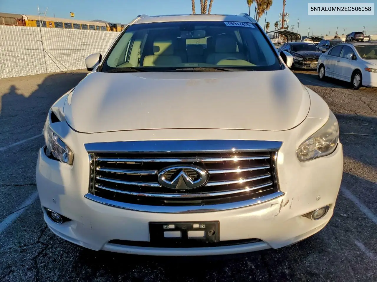 5N1AL0MN2EC506058 2014 Infiniti Qx60