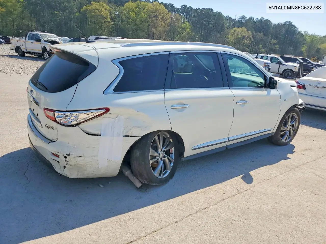 5N1AL0MN8FC522783 2015 Infiniti Qx60 Base