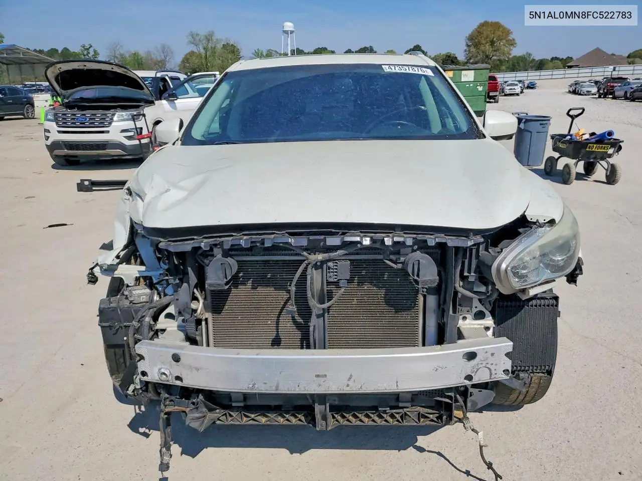 5N1AL0MN8FC522783 2015 Infiniti Qx60 Base