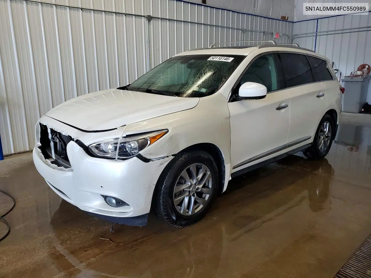 5N1AL0MM4FC550989 2015 Infiniti Qx60 Base