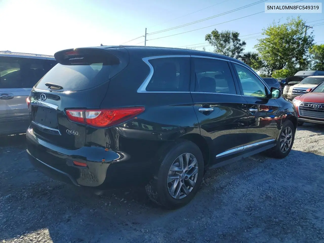 5N1AL0MN8FC549319 2015 Infiniti Qx60 Base