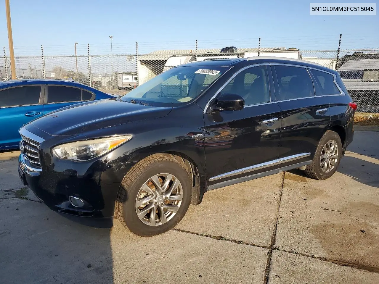 5N1CL0MM3FC515045 2015 Infiniti Qx60 Hybrid