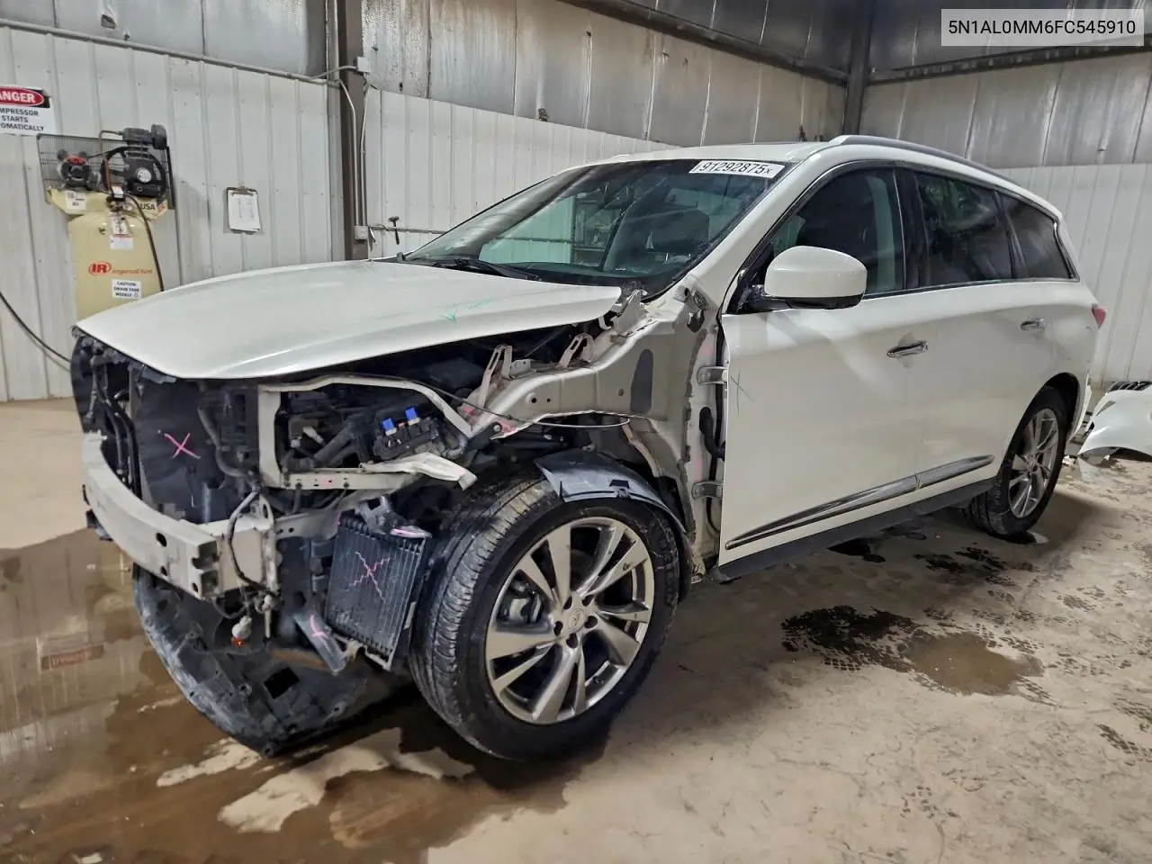 5N1AL0MM6FC545910 2015 Infiniti Qx60 Base