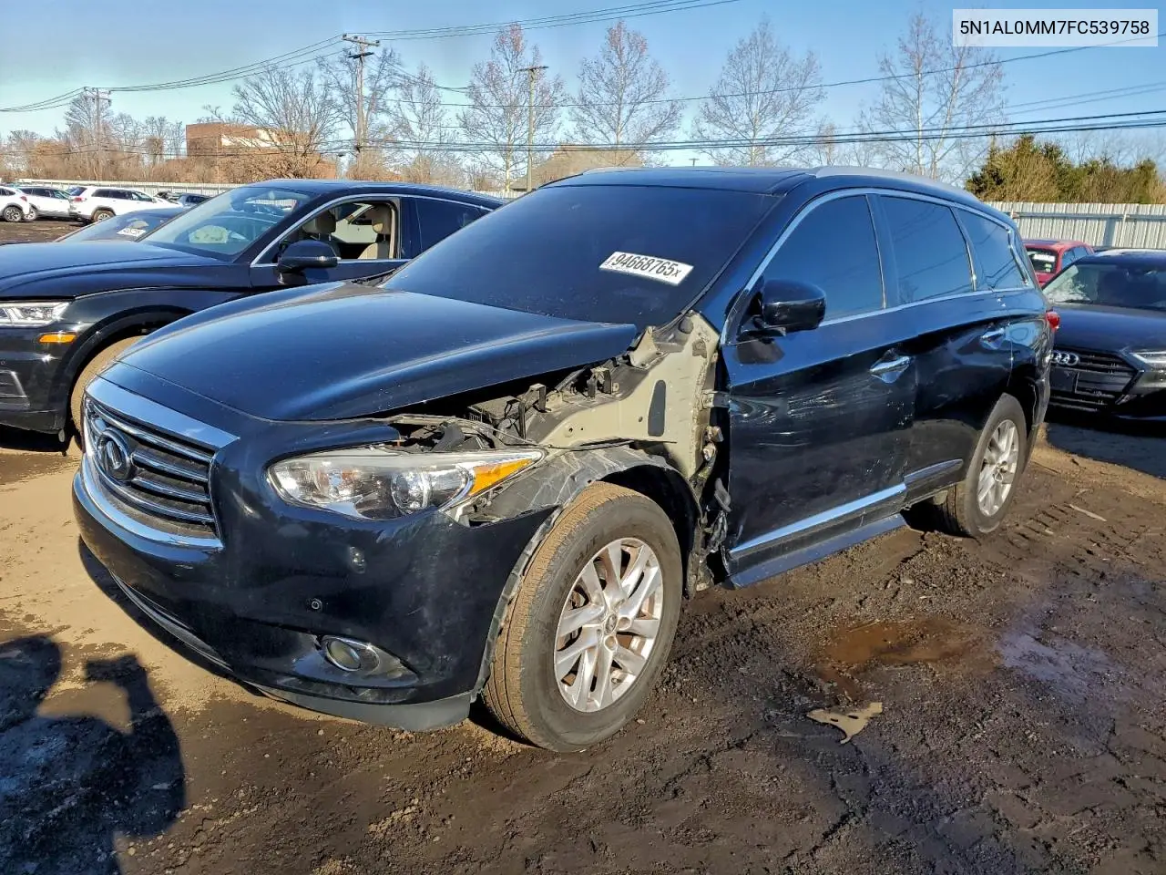5N1AL0MM7FC539758 2015 Infiniti Qx60