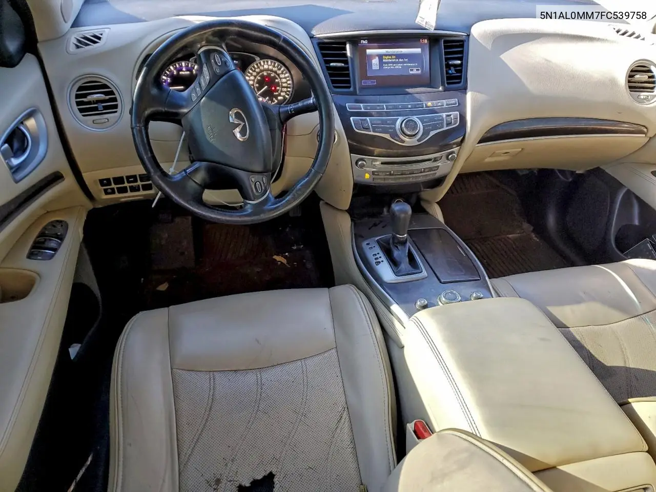 5N1AL0MM7FC539758 2015 Infiniti Qx60