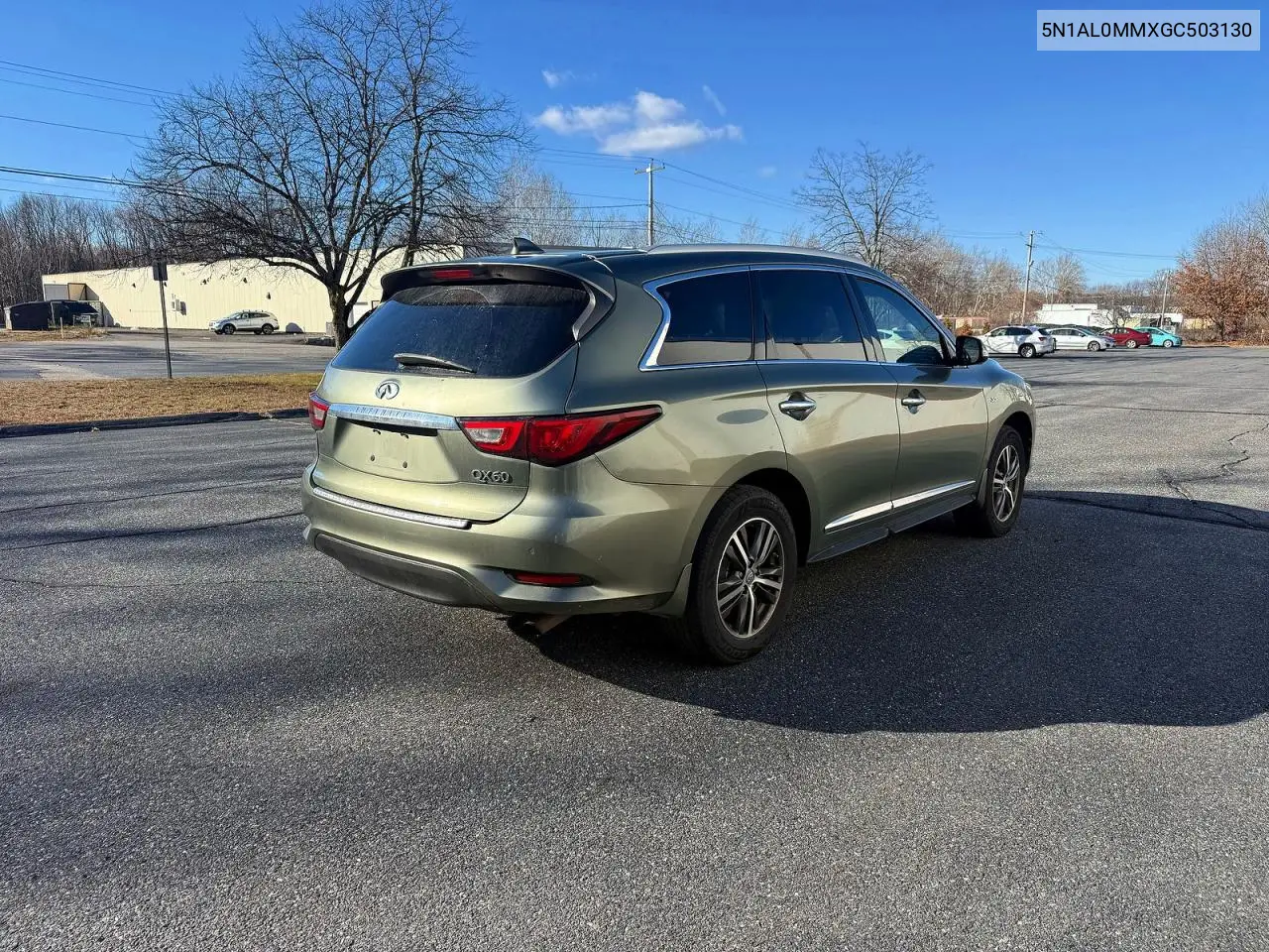5N1AL0MMXGC503130 2016 Infi Qx60 Green