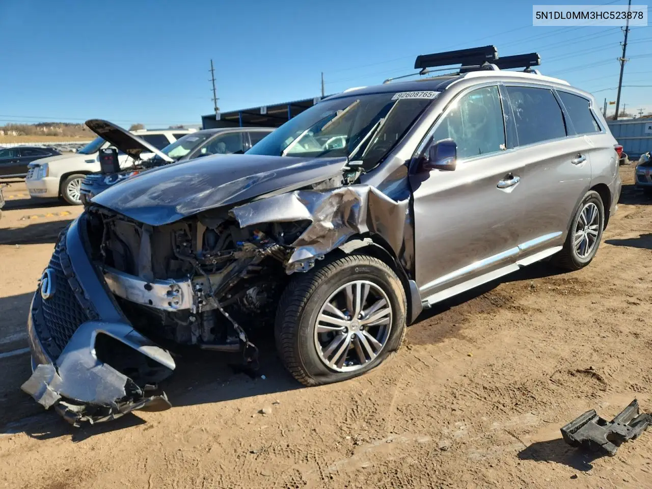 5N1DL0MM3HC523878 2017 Infiniti Qx60