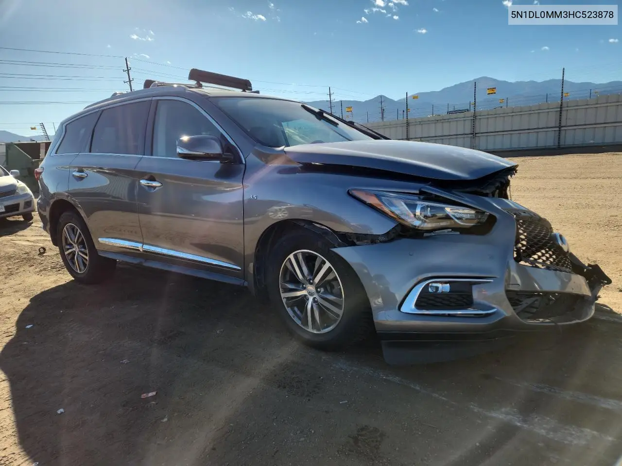 5N1DL0MM3HC523878 2017 Infiniti Qx60