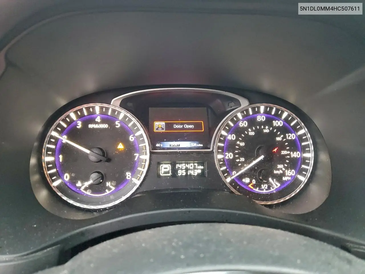 5N1DL0MM4HC507611 2017 Infiniti Qx60