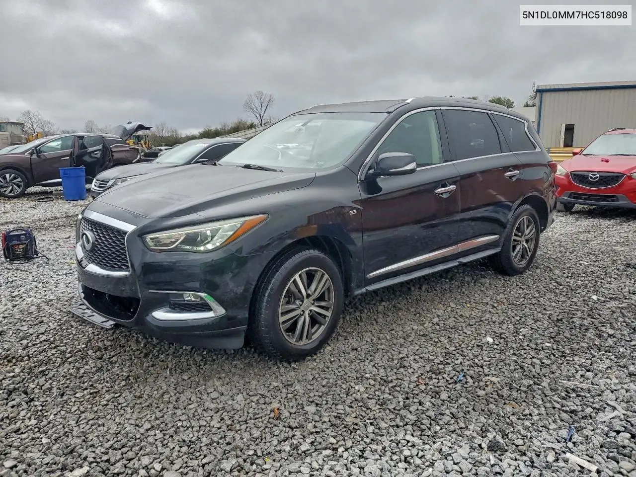 5N1DL0MM7HC518098 2017 Infiniti Qx60