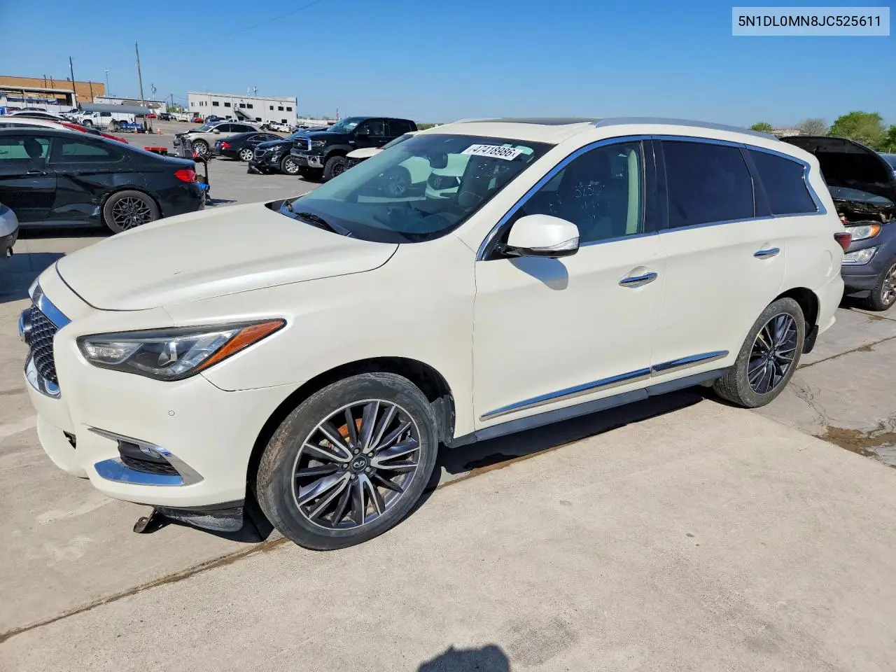 5N1DL0MN8JC525611 2018 Infiniti Qx60 Base