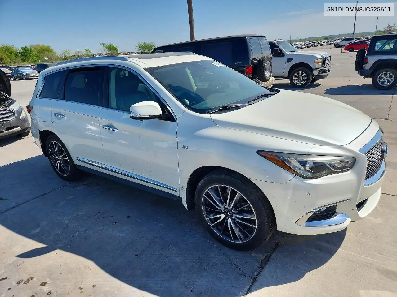5N1DL0MN8JC525611 2018 Infiniti Qx60 Base