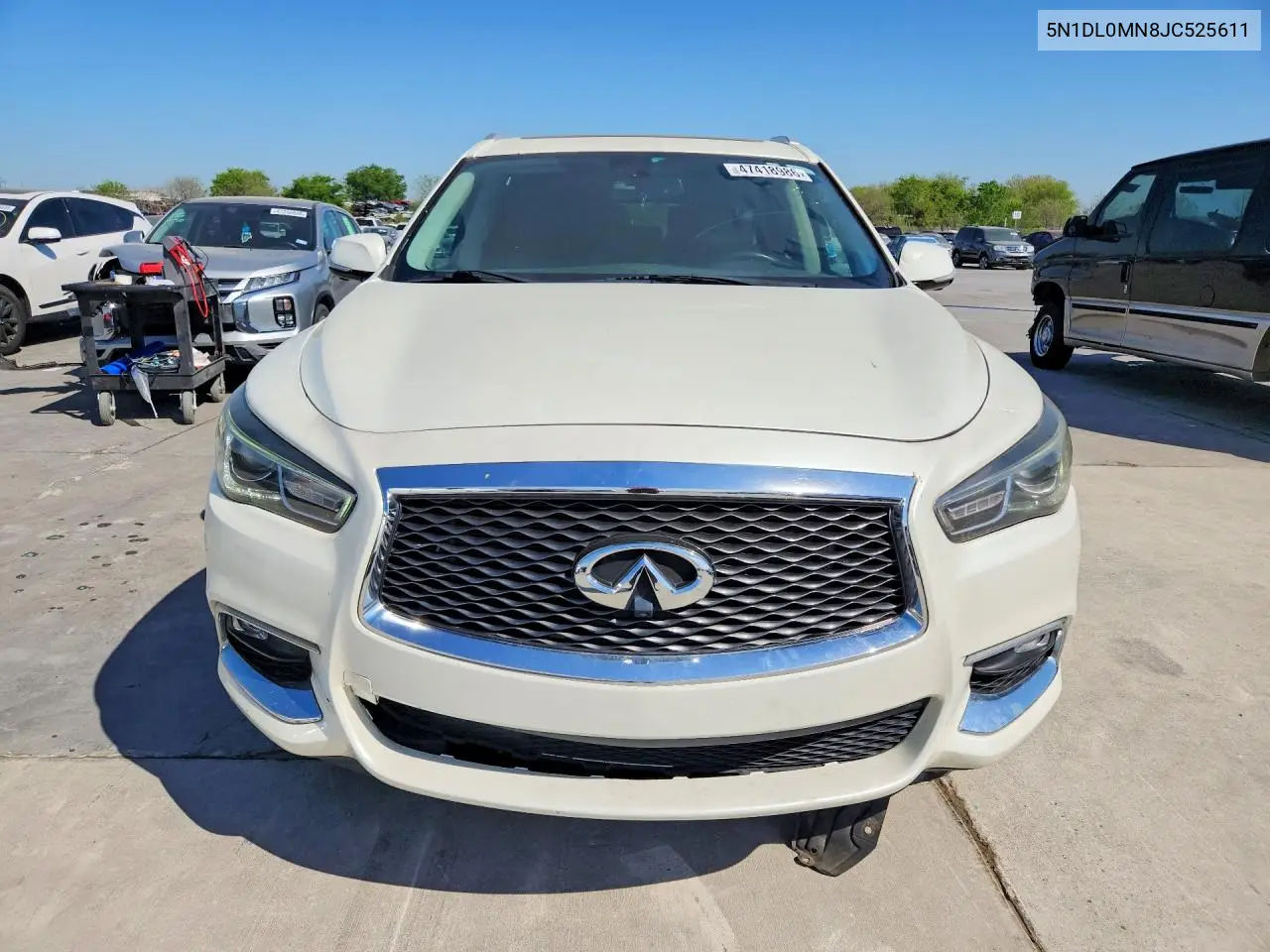 5N1DL0MN8JC525611 2018 Infiniti Qx60 Base