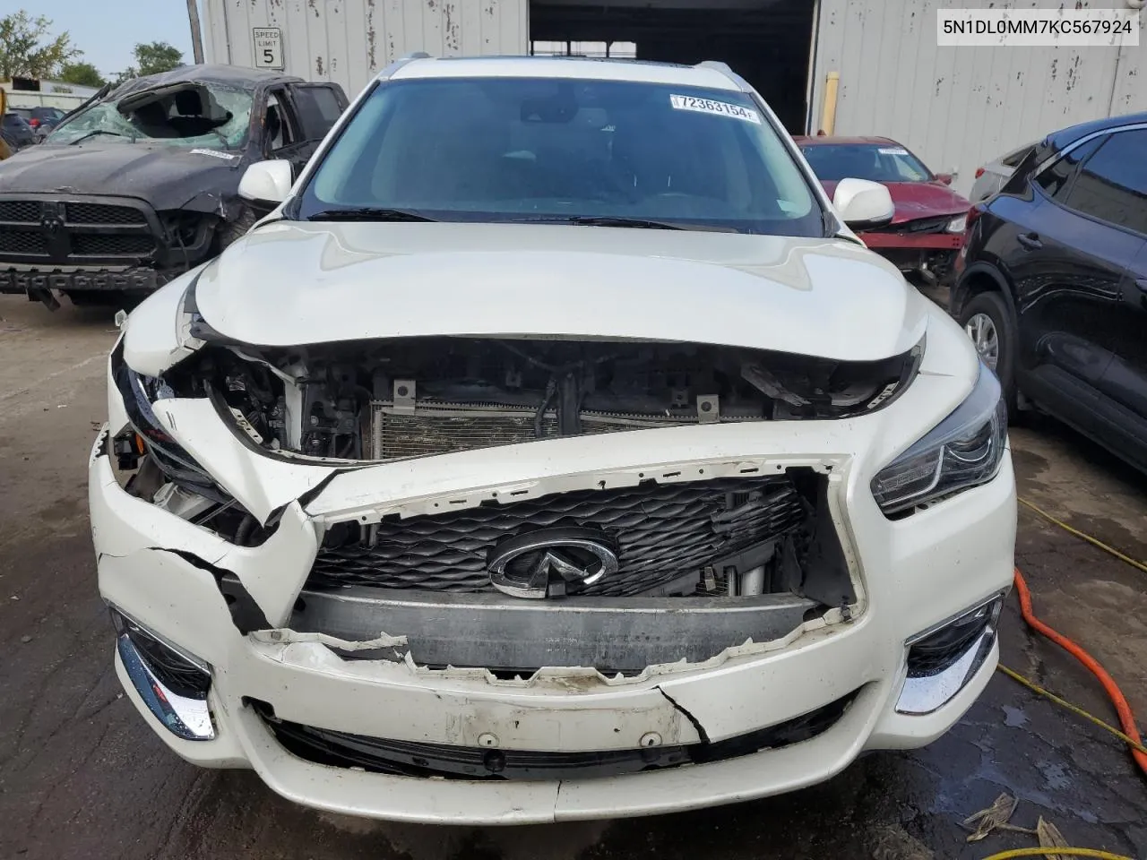 5N1DL0MM7KC567924 2019 Infiniti Qx60 Luxe