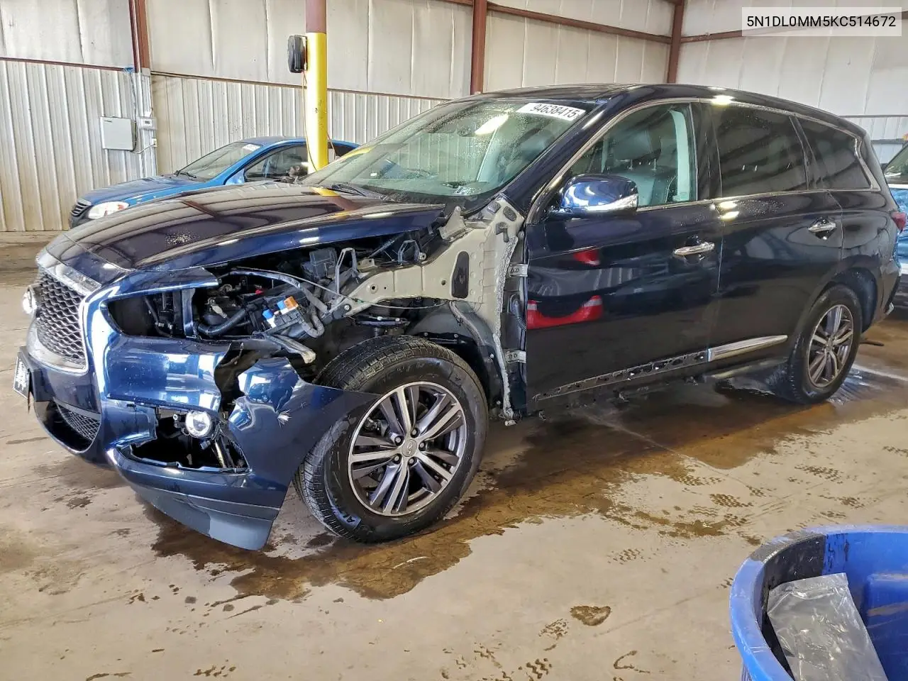 5N1DL0MM5KC514672 2019 Infiniti Qx60 Luxe