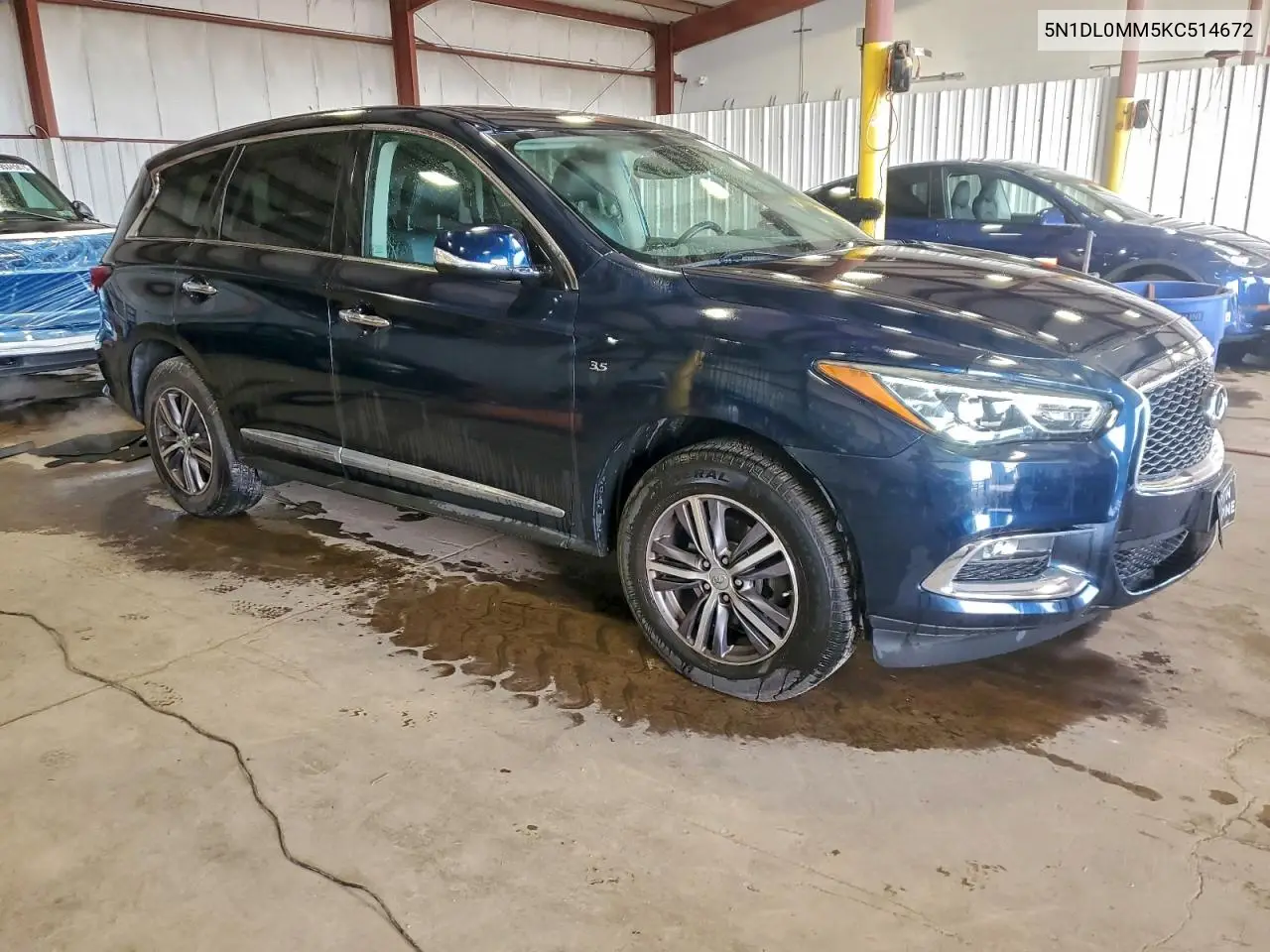 5N1DL0MM5KC514672 2019 Infiniti Qx60 Luxe