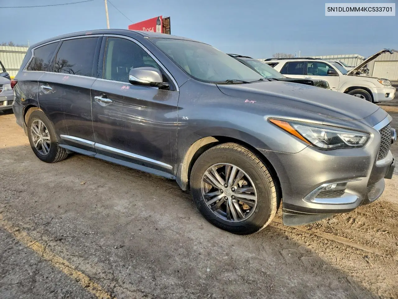 5N1DL0MM4KC533701 2019 Infiniti Qx60 Luxe