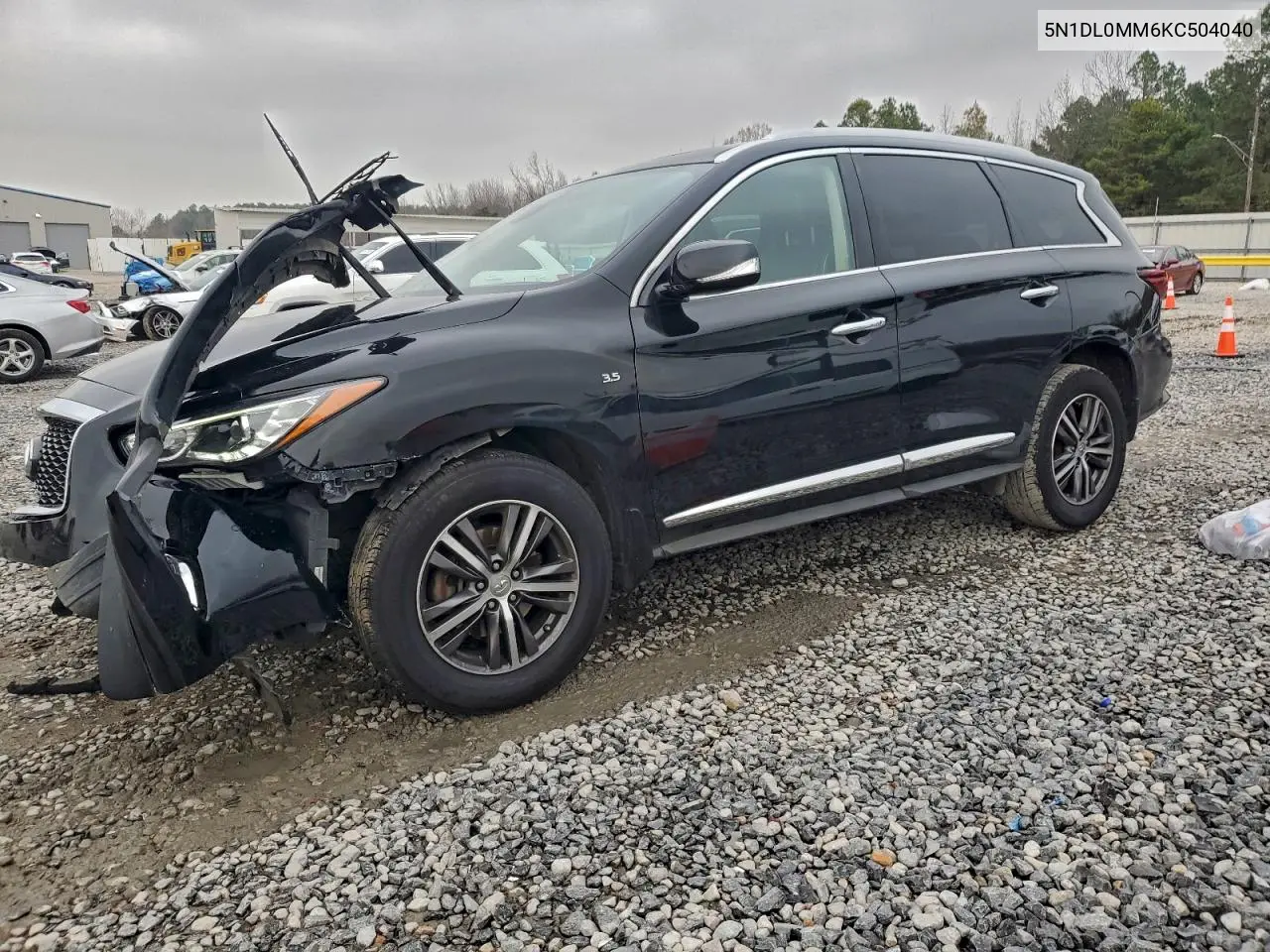 5N1DL0MM6KC504040 2019 Infiniti Qx60 Luxe