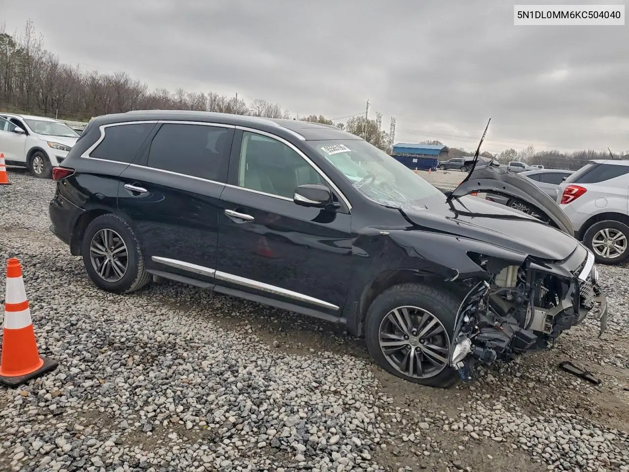 5N1DL0MM6KC504040 2019 Infiniti Qx60 Luxe