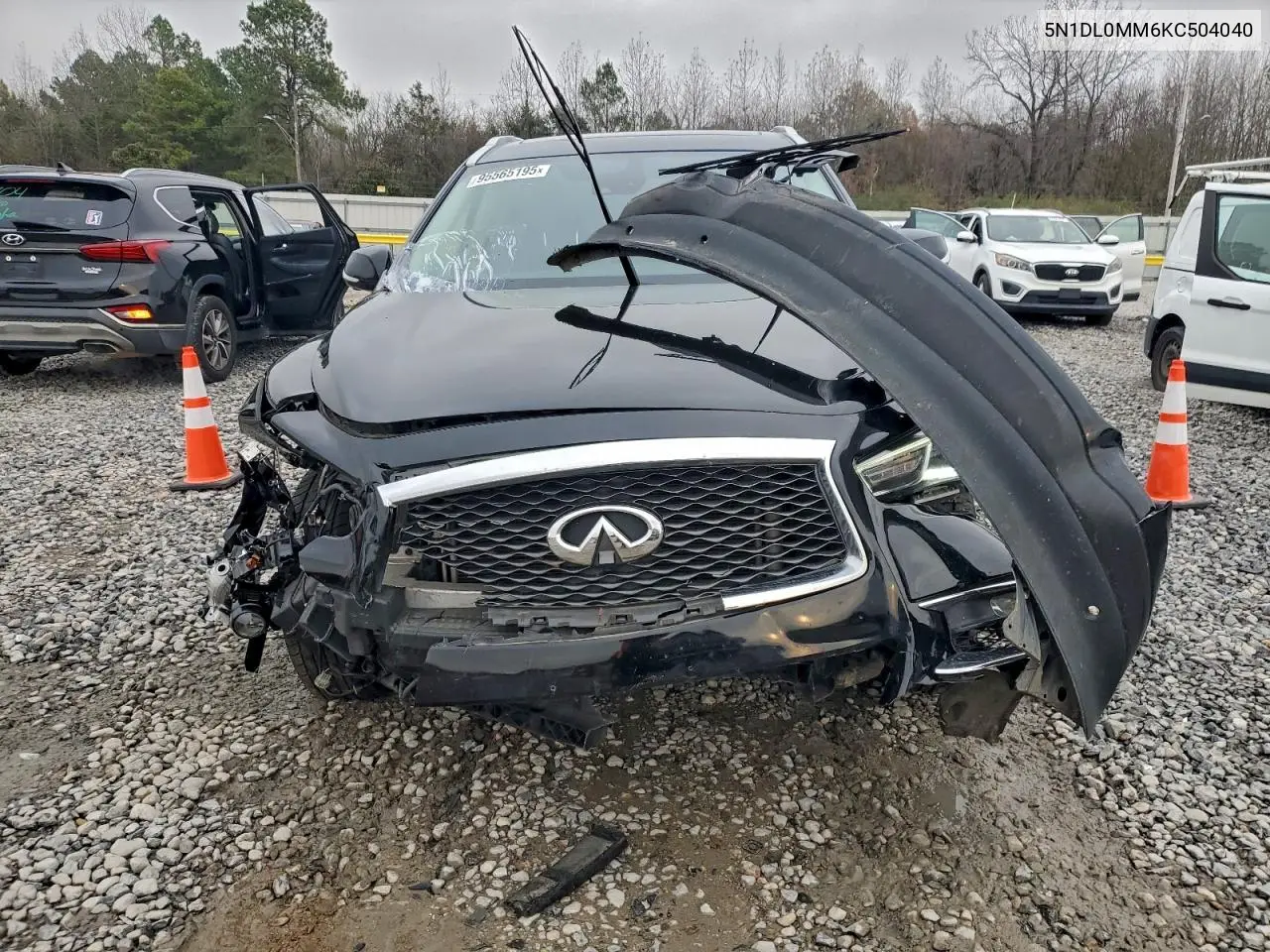 5N1DL0MM6KC504040 2019 Infiniti Qx60 Luxe