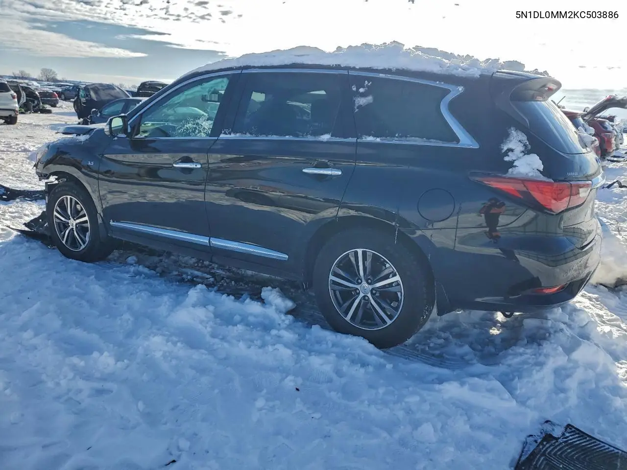 5N1DL0MM2KC503886 2019 Infiniti Qx60 Luxe