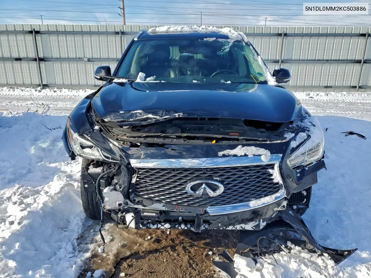 5N1DL0MM2KC503886 2019 Infiniti Qx60 Luxe