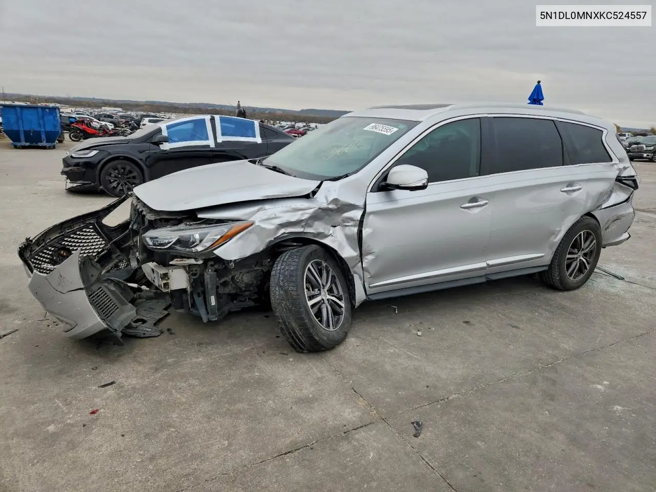 5N1DL0MNXKC524557 2019 Infiniti Qx60 Luxe
